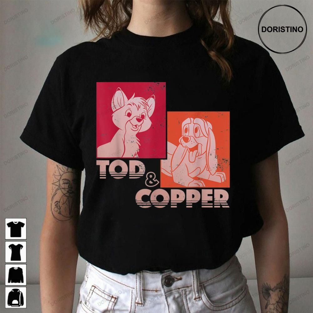 Tod And Copper The Fox And The Hound Awesome Shirts